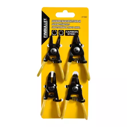 Mini snap ring plier 4 pc D/B - Pihtisarjat ja pinsetit - 1082 - 2