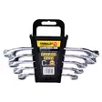 C- Wrench set 5 pcs CRV 10/11--18/19 mm - Kiintolenkkiavaimet ja -sarjat - 2812 - 1