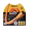 1/2" Orange YohkonFlex airhose W quick coupler and plug - Paineilmaletkut - 3092 - 2