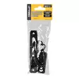 Finbullet Varmuusketju 160 mm musta - Lukot - 25002 - 2
