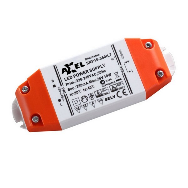 Axxel LED-muuntaja 6 - 10 W himmennettävä - LED-muuntajat - 7662 - 1