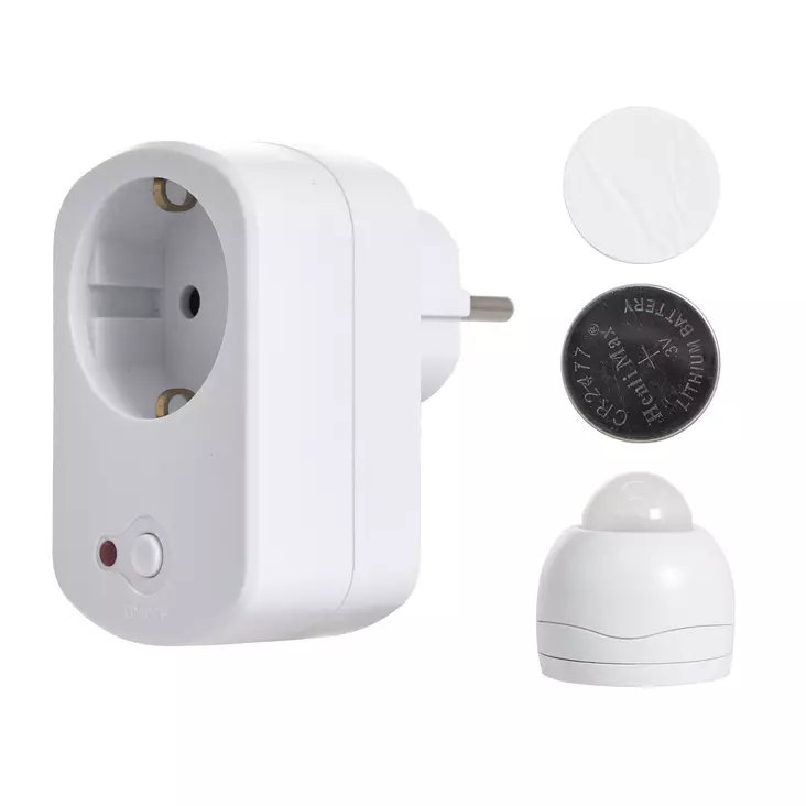 Wireless socket w/motion sensor 250V - Rörelsevakter - 8062 - 1