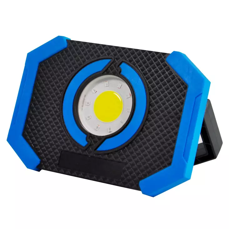 STRÅLKASTARE COB SMD LED 10W+10 4xAA 1000LM - Ficklampor - 9812 - 1
