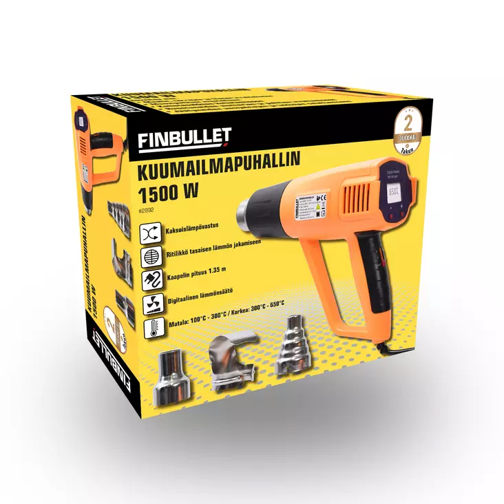 Varmluftspisto 230V 50Hz 2000W - Elverktyg - 2992 - 2