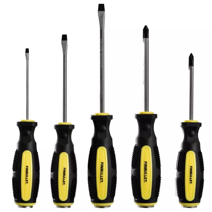 Huggmejselsats 5 delar - Skruvmejslar - 1152 - 1