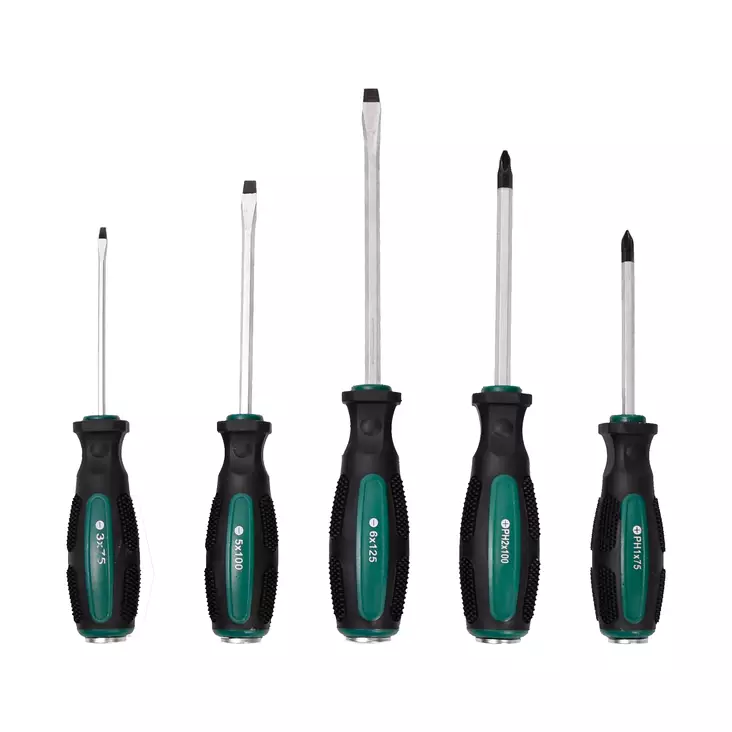 Screwdriver set 5 pcs - Ruuvimeisselit - 1152 - 1