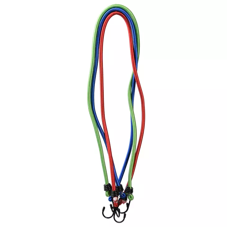 Gummistropparsats 3st 900 mm x 8 mm - Bagagestroppar och lastsäkring - 1852 - 1