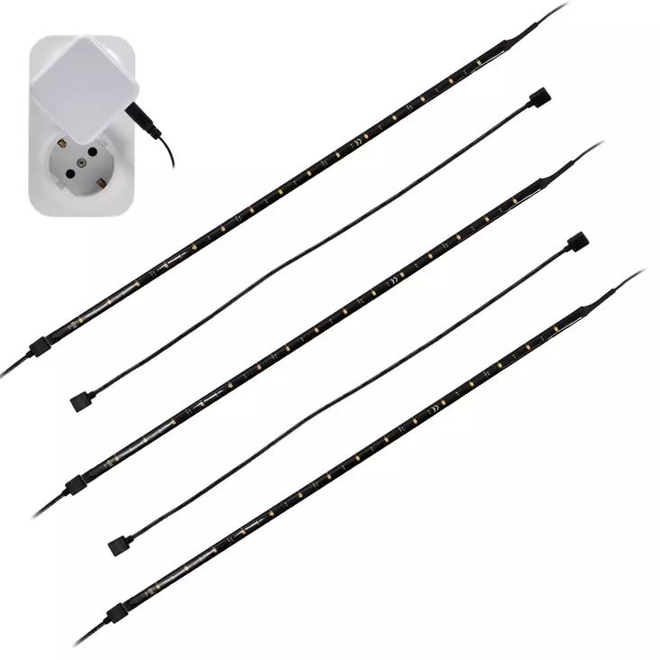 LED- Bakgrundsbelysning 3 x 50 c m, 4.5 W, 5 V - Armaturer - 7612 - 1