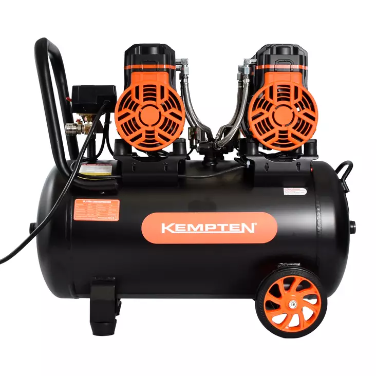 Kempten Ölytön ilmakompressori 4 hp / 50 L säiliö - Paineilmakompressorit - 3012 - 1