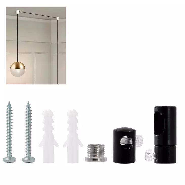 Lampunripustin vedonpoistolla kattoasenn - Koukut, telineet ja kannattimet - 7222 - 1