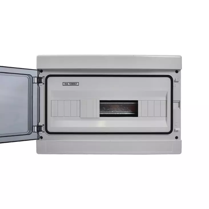 Moduulikotelo 18 Pinta IP65 Ovellinen - Jako- ja kytkentärasiat - 8772 - 1