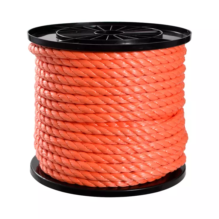 Rakentajanköysirulla 14mm*50m PP 3-kerta - Narut ja köydet - 5542 - 1