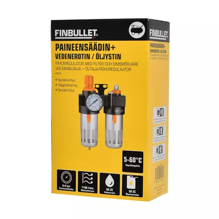 Air filter & lubricator - Maaliruiskut ja tarvikkeet - 3033 - 2