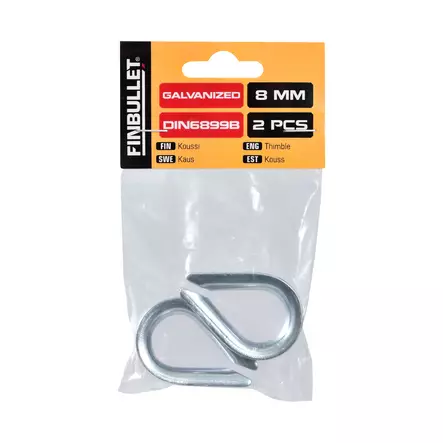 Koussi 8mm x 2kpl Din 6899B - Sokat, haat, sakkelit ja tarvikkeet - 4823 - 2