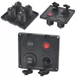 Påbyggnadspanel, 2 x USB 12 V - USB-kontakter, laddare och tillbehör - 8283 - 1
