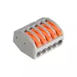PUSH WIRE TERMINAL 5-PIN 10 PCS SET - Rasialiittimet - 8743 - 1
