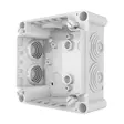 Jakorasia 102x102x56mm IP66 harmaa - Eldosor - 87813 - 3