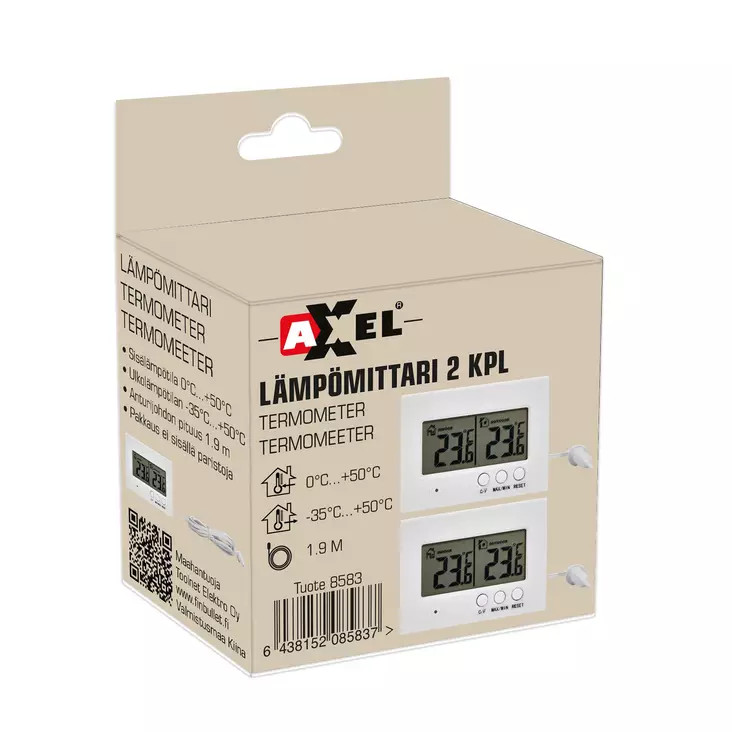 Inomhus- och utomhus termometer - Termometrar och väderstationer - 8583 - 1