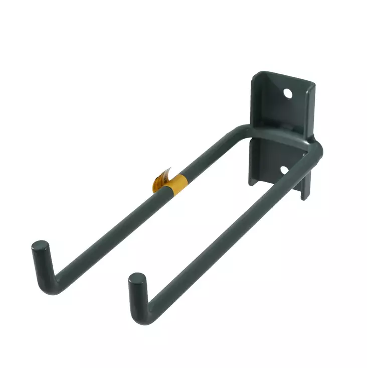 Seinäkoukku tupla 290 mm - Koukut, telineet ja kannattimet - 2403 - 1