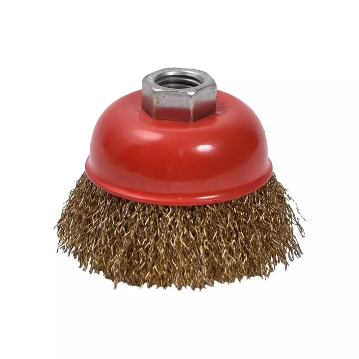 Axialborste 65 mm / M14 - Stål-, mässing- och nylonborstar - 1273 - 1