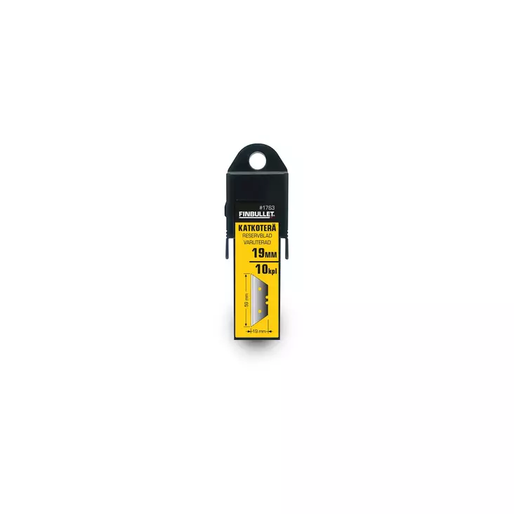 Reservblad 19 mm 10 st. Pro 0.61*19*59 - Brytbladsknivar och brytblad - 1763 - 1