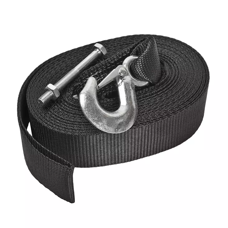 Webbing 10m*50mm + hook - Vinssit ja taljat - 1833 - 1