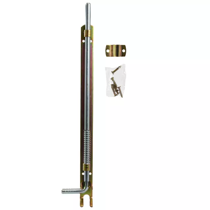 Dörr/port fjäderbult 300 mm får att låsa marken - Lås - 3423 - 1