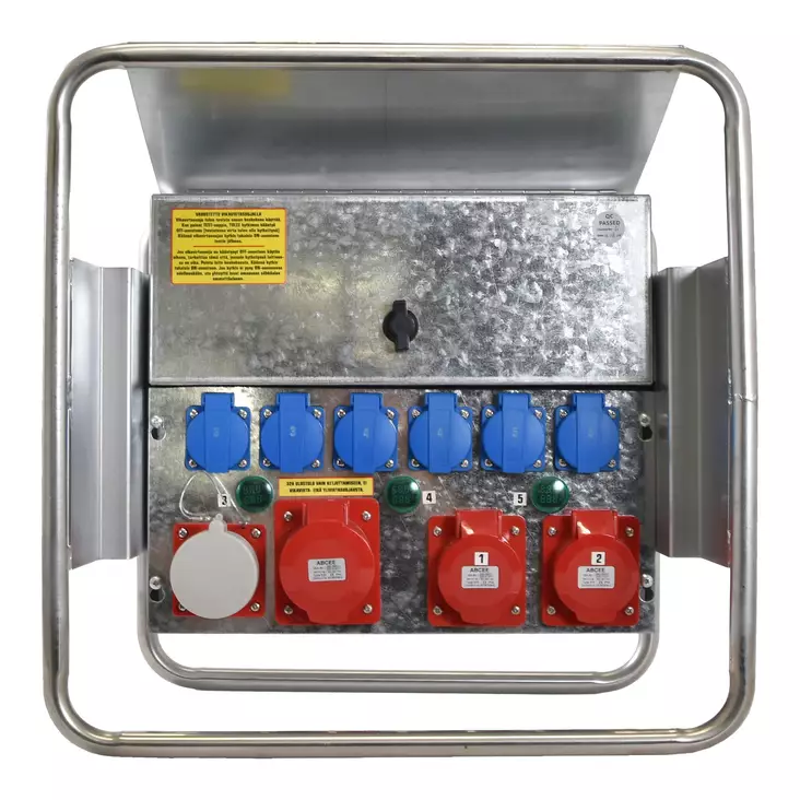 Työmaa-alakeskus 32 A mittari - 32 A byggcentraler - 8593 - 1