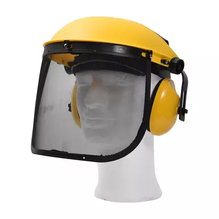 Wire mesh face shield + earmuffs - Suojalasit - 2064 - 1
