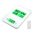 Digital köksvåg med väderstation klocka och termometer - Termometrar och väderstationer - 8584 - 1