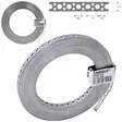 STEEL STRAP 12MMx0,7MMx25METER PERFORATED - Allroundbands - 3524 - 1