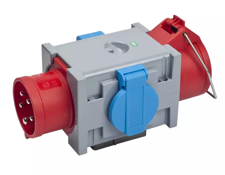 Adapter 16A+schuko 16A IP44 - Starkströms uttag och stickproppar - 8544 - 1