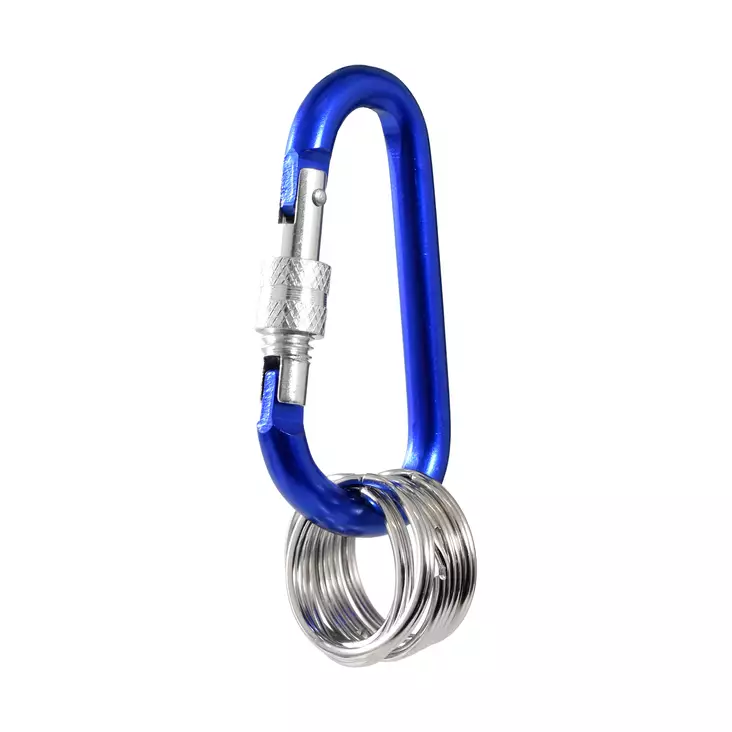 Avainperä lukittava 8mm*80mm avainrenkaat 6kpl x 2mmx30mm - Sokat, haat, sakkelit ja tarvikkeet - 4784 - 1