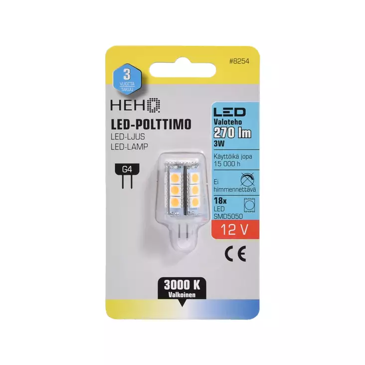 LED- Lampa G4, 270 lm, 3000K DC10-30 V - Lampor - 8254 - 1