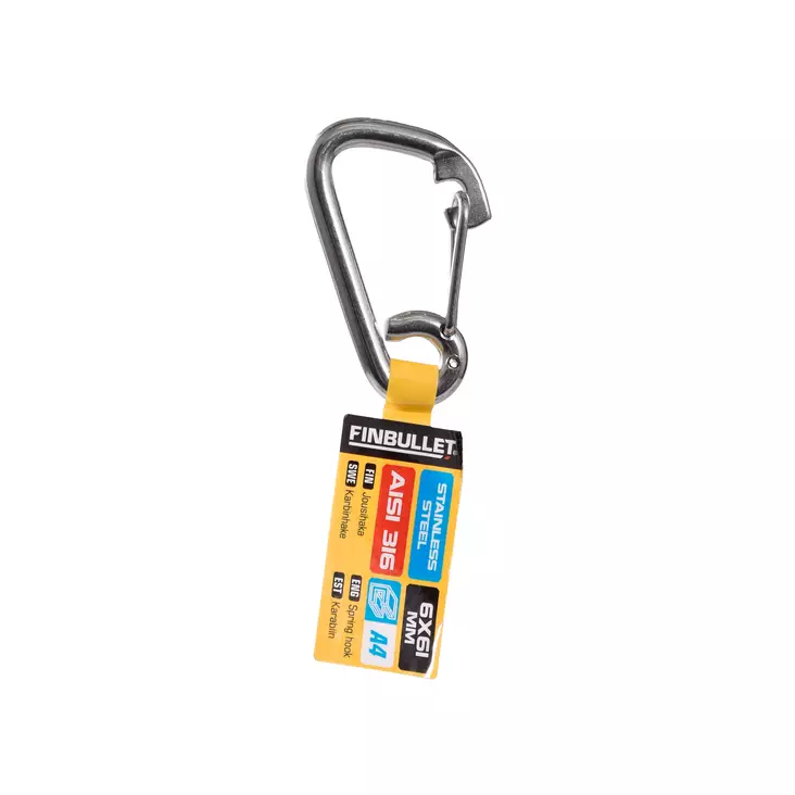 Finbullet Jousihaka 61 mm ruostumaton - Sokat, haat, sakkelit ja tarvikkeet - 4814 - 1