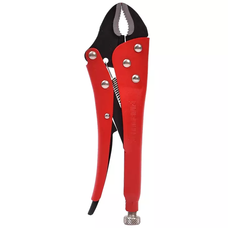 Locking plier red color 250 mm 10'' - Lukkopihdit ja hitsauspihdit - 4294 - 1