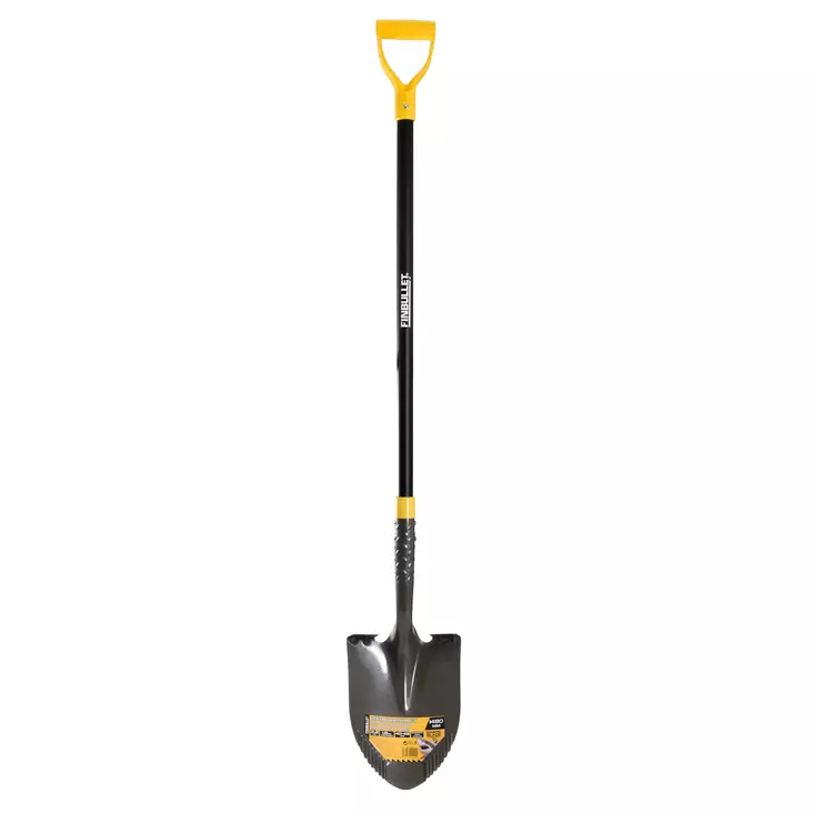 Finbullet Pistolapio lasikuituvarrella pitkä 1480 mm hammastettu Shark Blade - Lapiot ja petkeleet - 2024 - 1