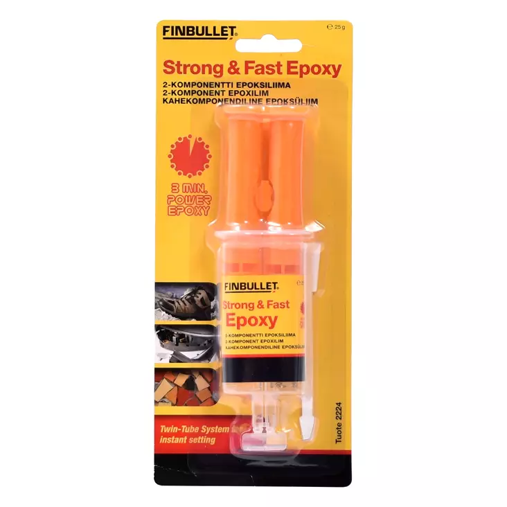 2-Komponent epoxylim 25 g - Lim - 2224 - 1