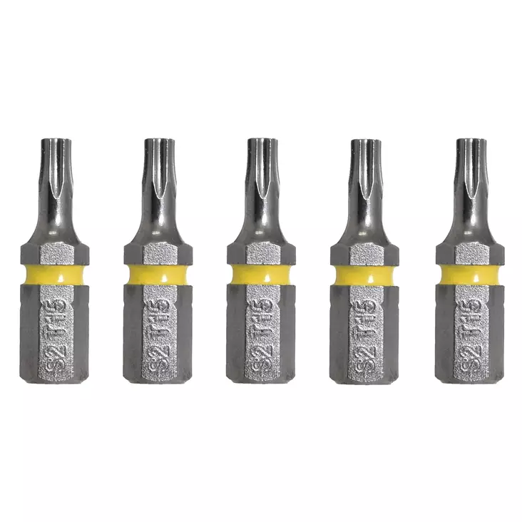 Torxbits 1/4'' 5 st T15*25mm S2 - Bits - 3354 - 1