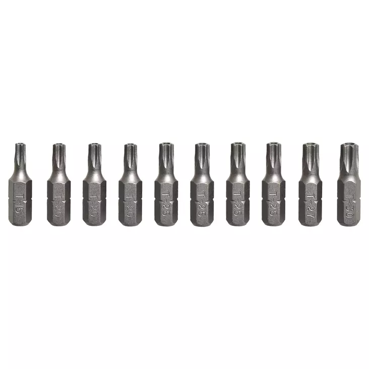 Finbullet Torx kärkisarja T15-T30 10-os S2 - Konekärjet - 1184 - 1