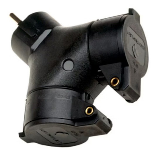 Y-TYPE 2-WAY ADAPTER 230V/16A IP44 OUTDOOR USE - Pistorasiat - 8484 - 1