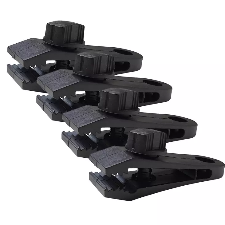 Kevytpeitekiinnittimet 4 kpl Uudelleen k - Mustekala kuormakiinnikkeet - 2194 - 1