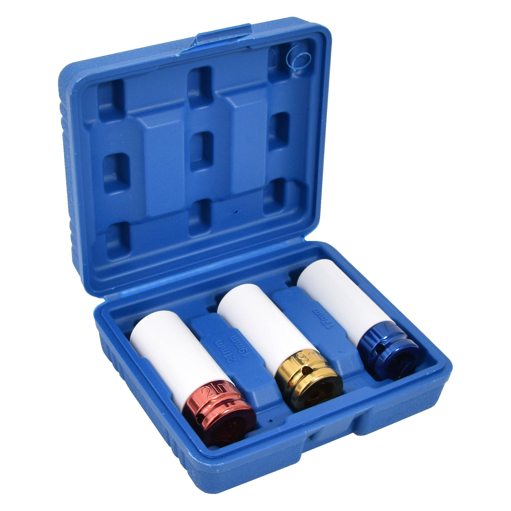 Impact socket set 3pc 17/19/21mm - Toolnet webstore