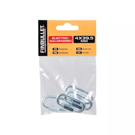 Ketjupikaliitin 4 mm - Sokat, haat, sakkelit ja tarvikkeet - 4715 - 2