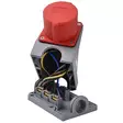 Combi socket 16A+SCHUKO 230/400V - Voimavirtapistorasiat ja tulpat - 8555 - 2