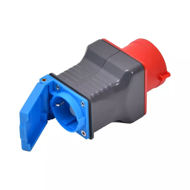 Adapter 16A/Schuko IP44 - Starkströms uttag och stickproppar - 8545 - 1