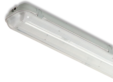 Axxel loisteputkivalaisin 2 x 58 W - Valaisimet - 9705 - 1