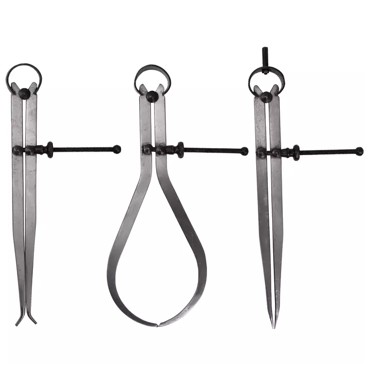 Finbullet Harppisarja 3-osaa 200 mm - Viivaimet ja taittomitat - 2255 - 1