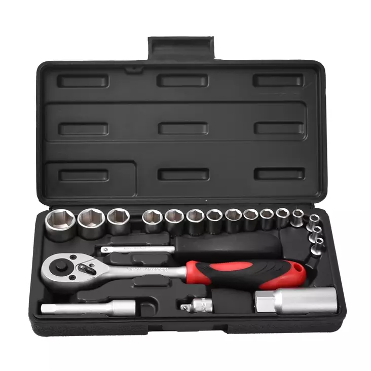 Hylsnyckelsats 20 delar 3/8" - Hyls- och verktygssatser - 1655 - 1