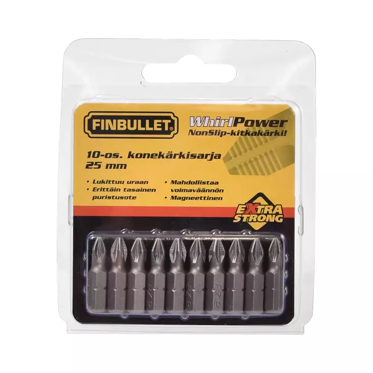 Finbullet Konekärki PZ2 25mm 10kpl - Konekärjet - 1175 - 1